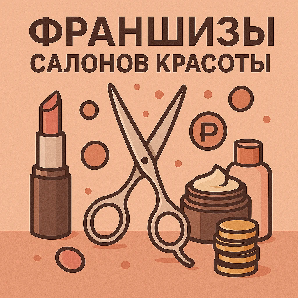 ТОП-15 франшиз салонов красоты 2026: от 700 тыс. до 10 млн руб. с окупаемостью от 9 месяцев