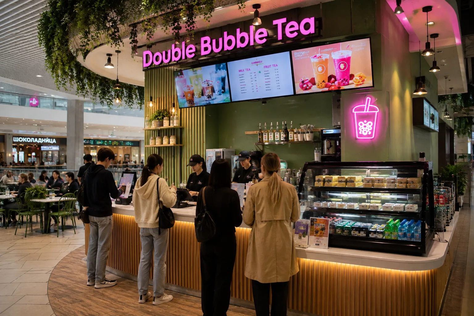 Double Bubble Tea