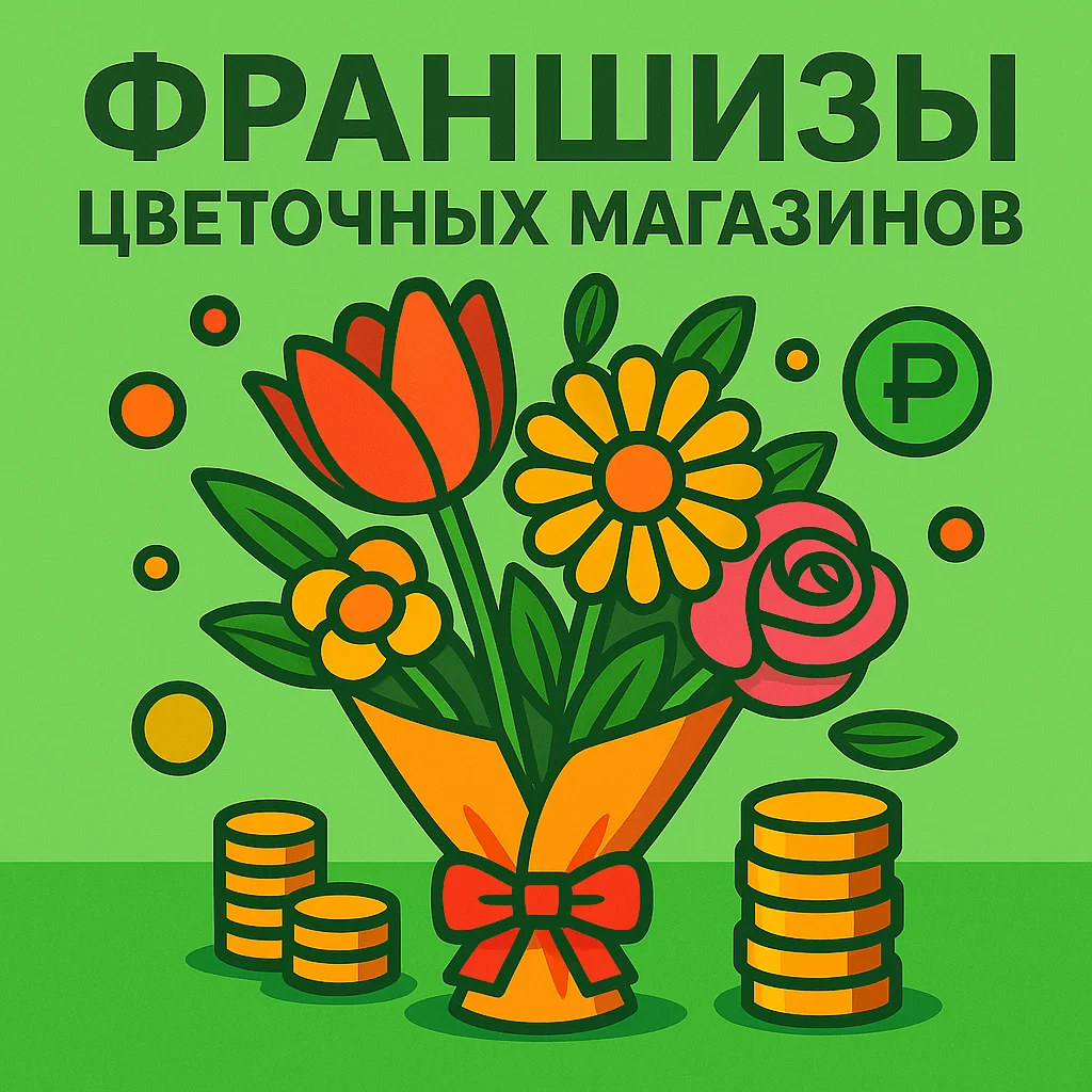 Франшизы цветочных магазинов