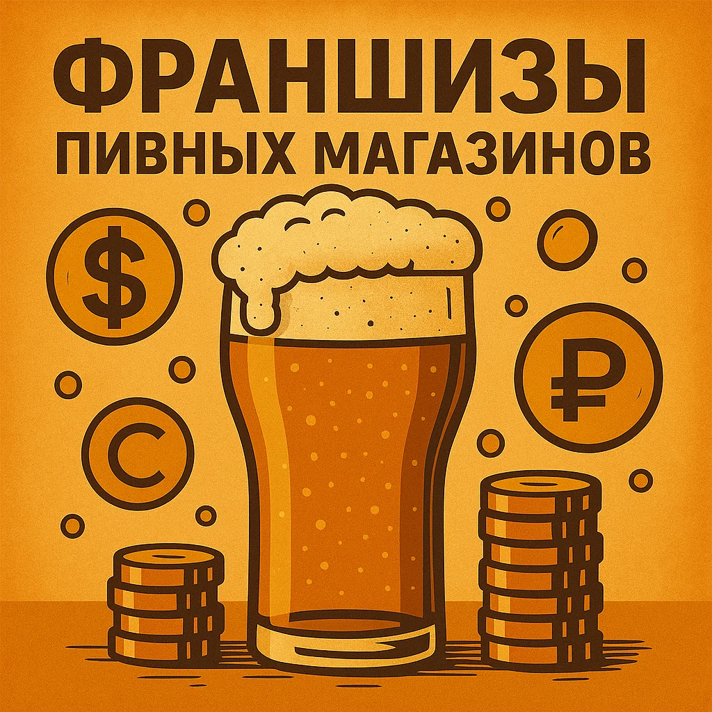ТОП-15 франшиз пивных магазинов 2025