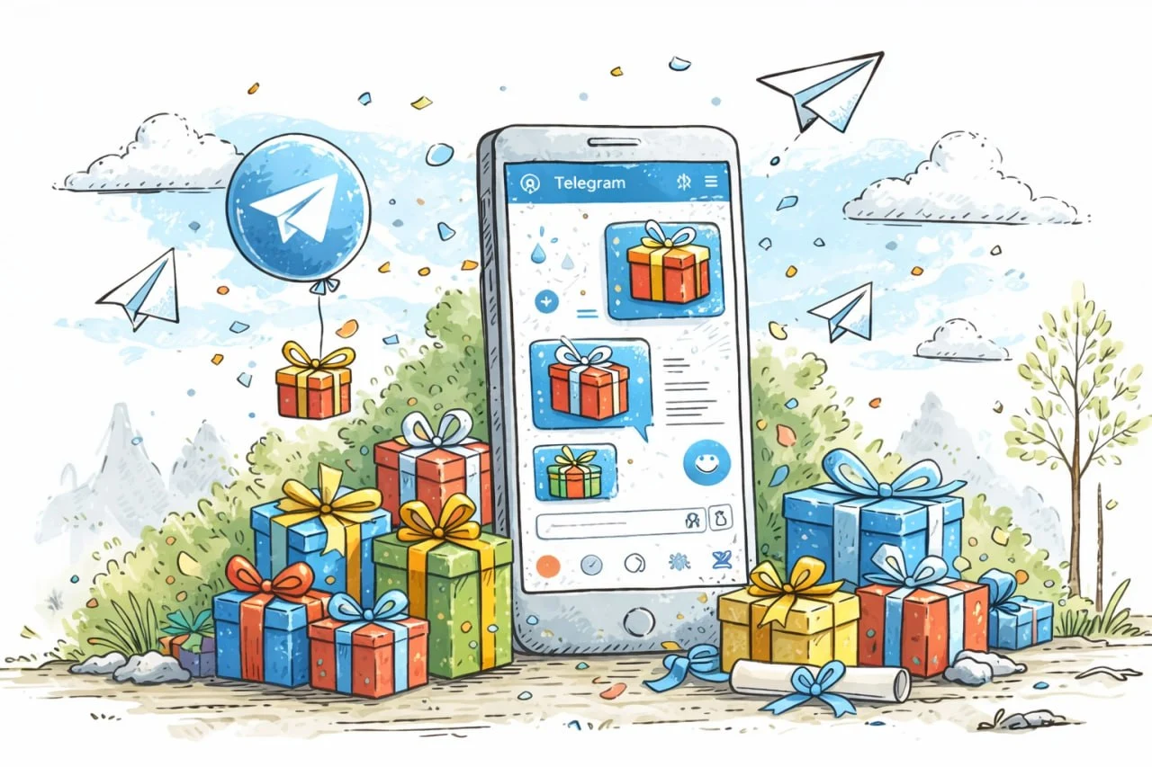 Как купить и продать подарки в Телеграме: практический гайд